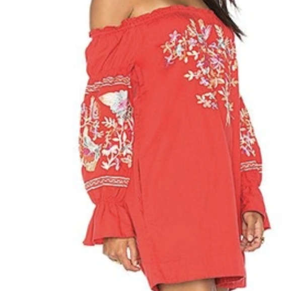 FREE PEOPLE Fleur Du Jour Shift Dress ~ NWOT - Picture 4 of 12